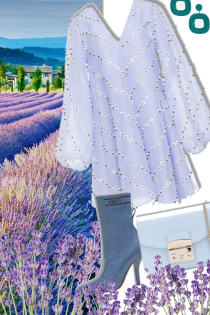 Lavanda Inspiration- Modna kombinacija