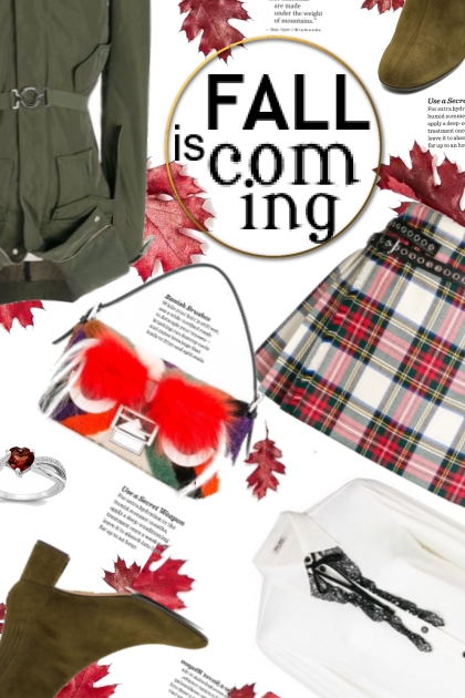 Fall is coming- Combinaciónde moda