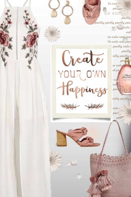 create your own happiness- Fashion set