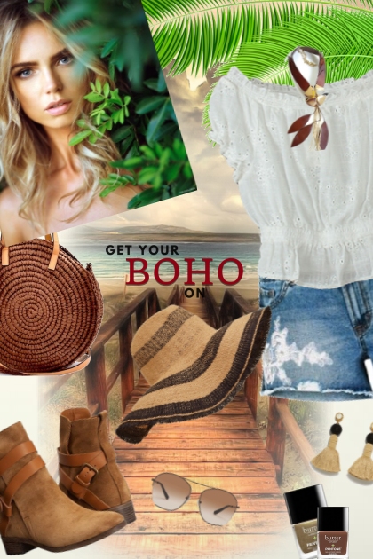 Get your Boho on- Combinazione di moda