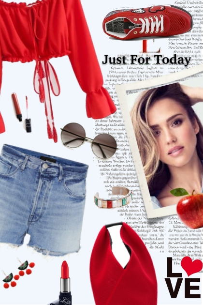 RED DAY- Combinazione di moda