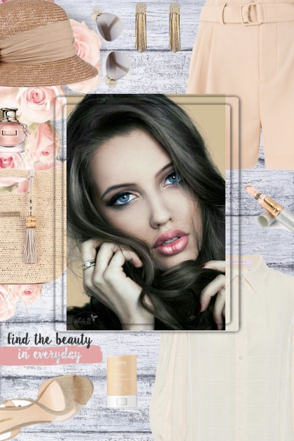 find the beauty in everyday- Combinaciónde moda