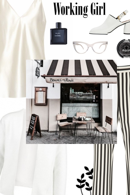 Stripes @work- Combinazione di moda