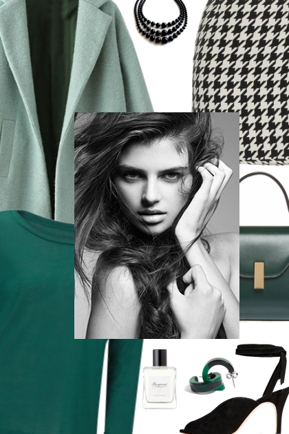 i love green- Combinazione di moda