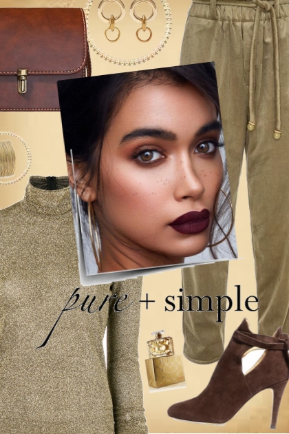 PURE AND SIMPLE- Модное сочетание