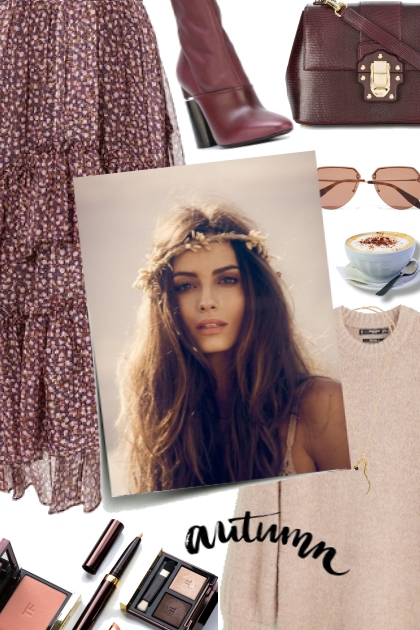 Boho for Fall- combinação de moda