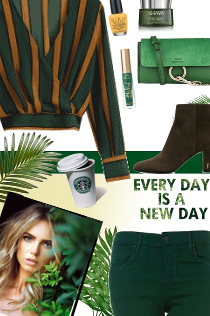 GREEN FOR EVERYTHING- Fashion set