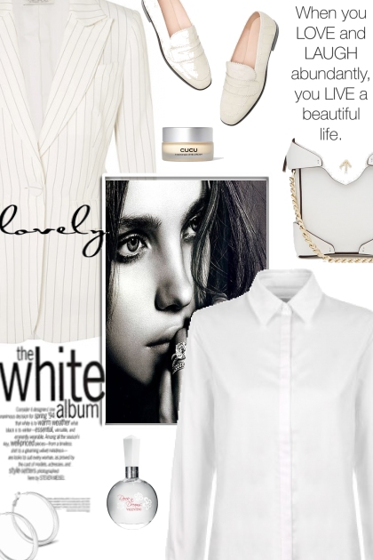 white album- Combinazione di moda