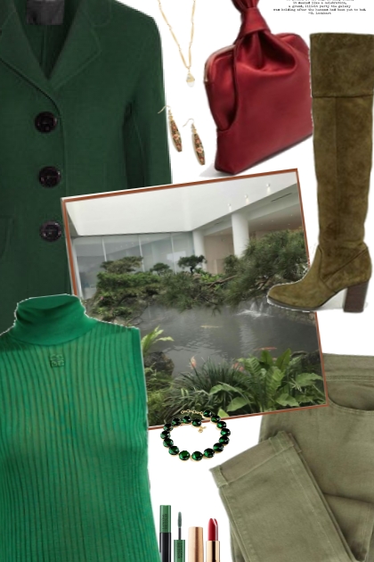 SATURSAY GREEN- Combinaciónde moda