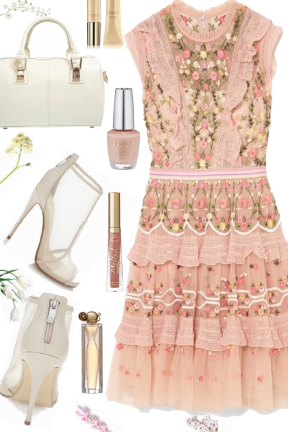 Elegant in Pink- Fashion set