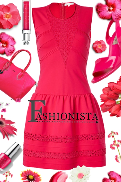 Just Pink- Combinazione di moda