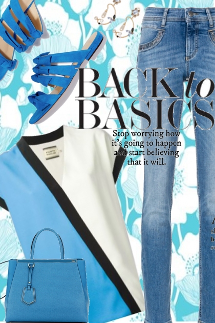 Back to Basics- Combinazione di moda
