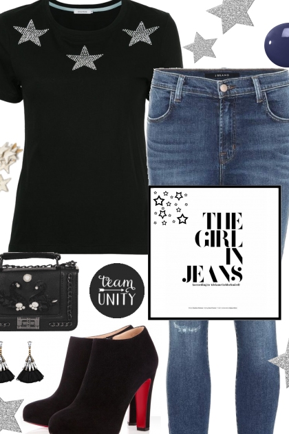 Jeans and Tees- Модное сочетание
