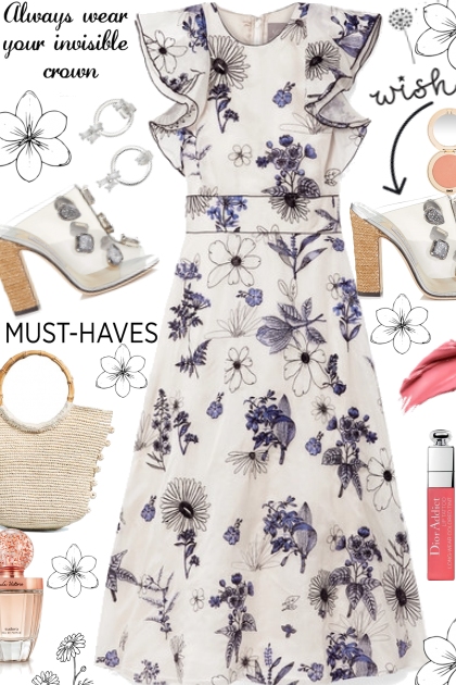 Floral Dresses- Combinazione di moda