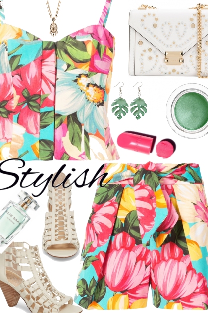 Stylish Florals- Fashion set
