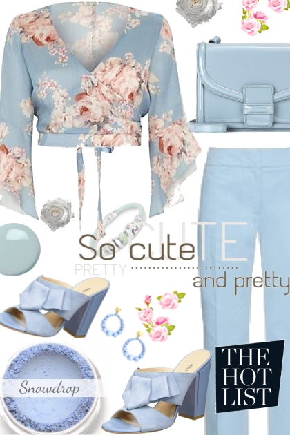 Beautiful In Baby Blue- コーディネート