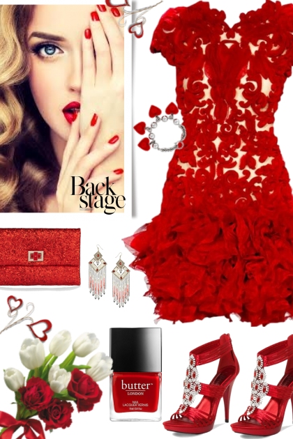 Fabulous in Red- Combinazione di moda