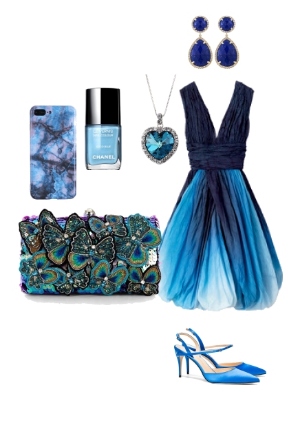 Blue- Fashion set