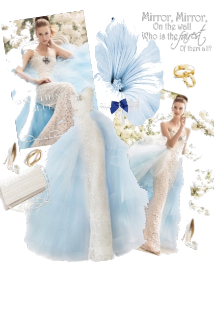 blues blue wedding- Fashion set