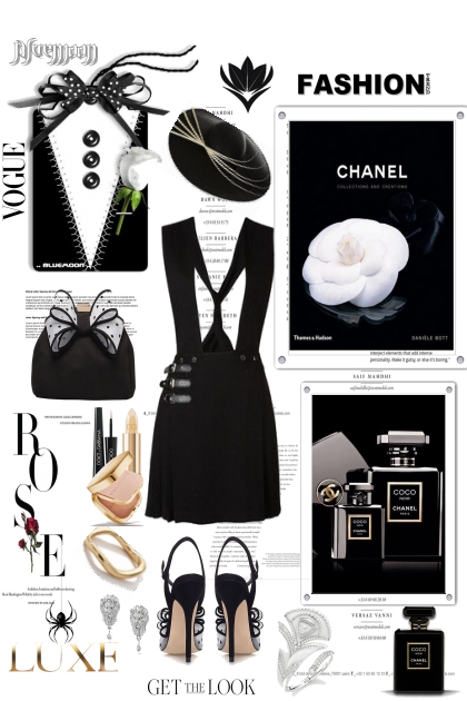Black is always beautiful- combinação de moda