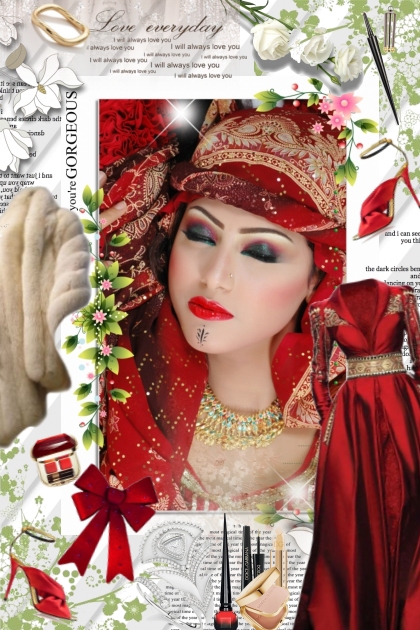 Red is gorgeous on you by bluemoon- Combinazione di moda