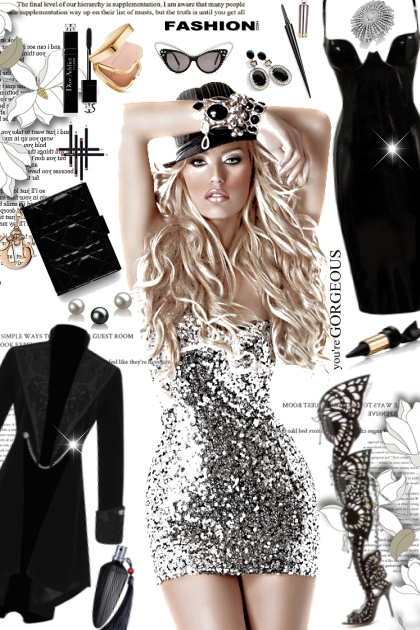 Just black by bluemoon- Combinaciónde moda