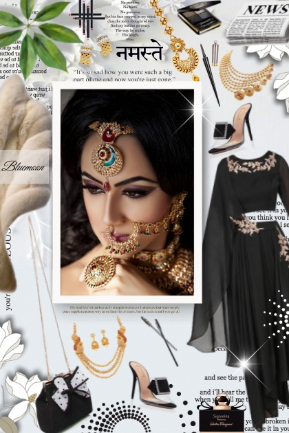 Beautiful Indian Bride by bluemoon ... - Combinazione di moda