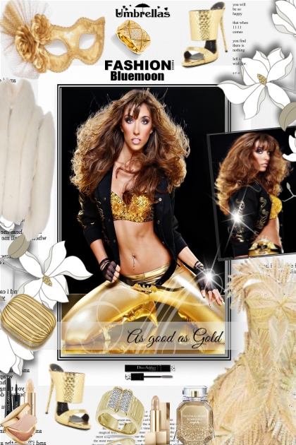 Umbrellas by bluemoon- Combinazione di moda