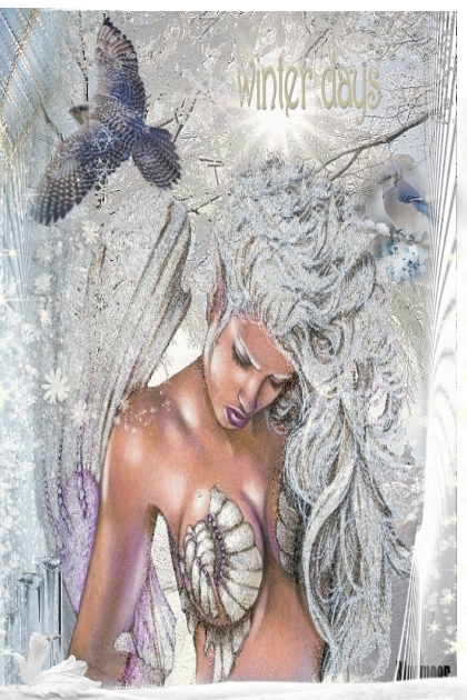 SnowQueen by bluemoon- Combinazione di moda