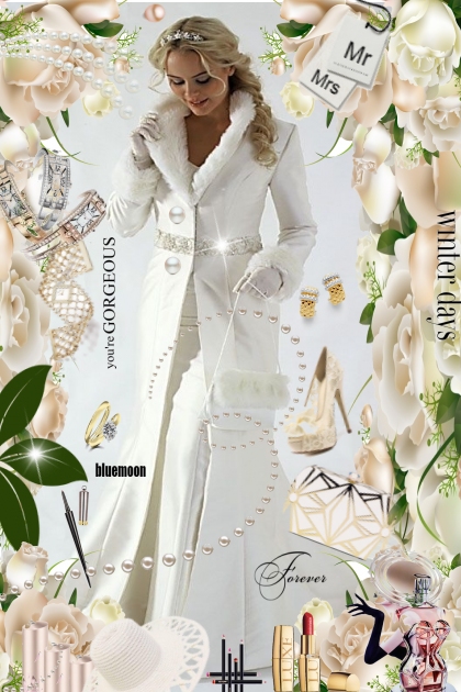 Prachtig winter bruidje by bluemoon- Fashion set