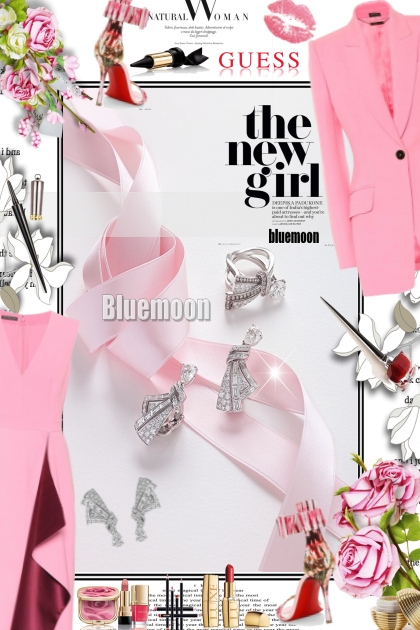 The New Girl ... bluemoon- Модное сочетание