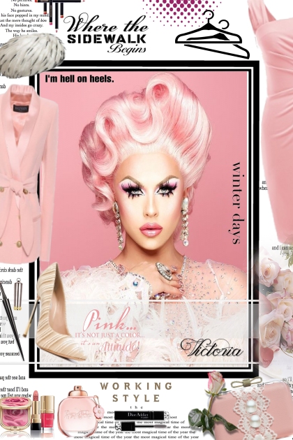 Pink is not just a color by bluemoon- Fashion set