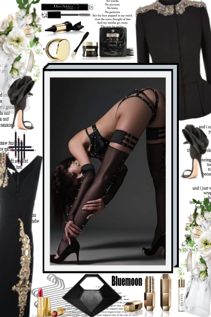 Sexy Stockings by bluemoon- combinação de moda