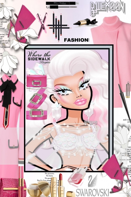 Fashion in Pink- Modna kombinacija