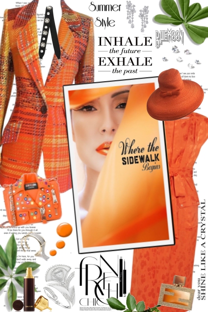 Inhale the future Exhale the past by bluemoon- Fashion set