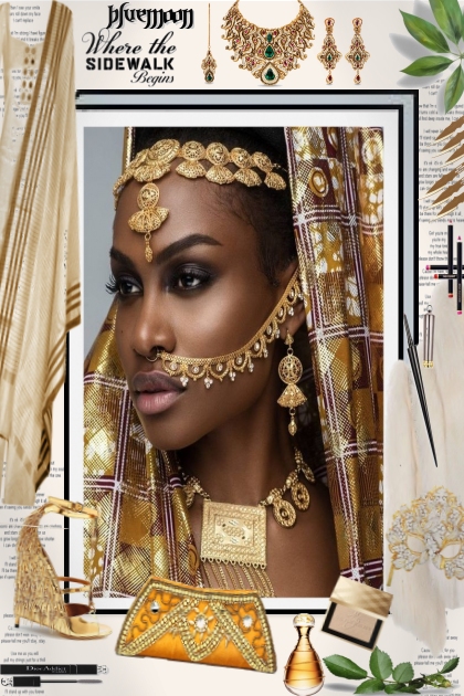 The beautiful African Queen- Модное сочетание