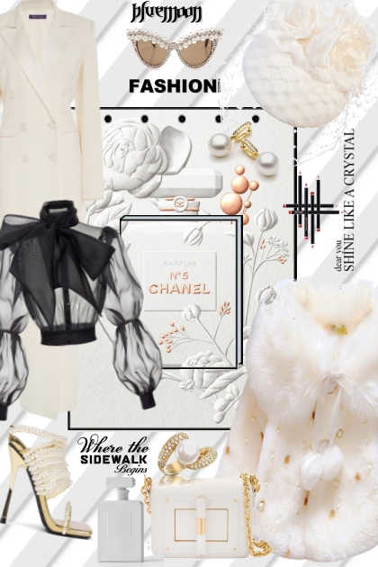Chanel and T.F- combinação de moda