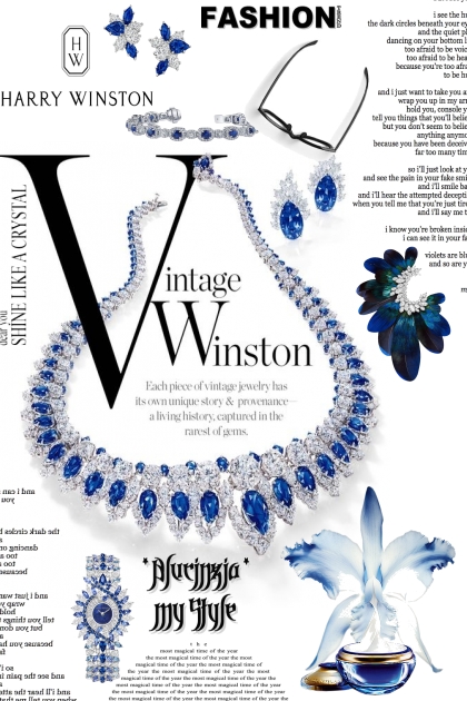 Blue gorgeous jewelry by bluemoon- Modekombination