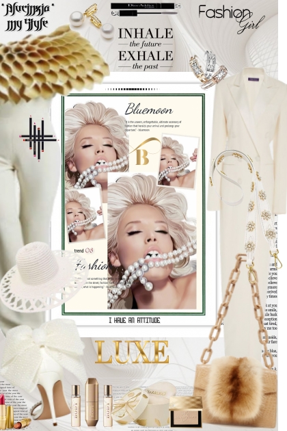 Pearls,pearls,pearls  by bluemoon- Fashion set