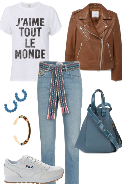 Inverted triangle casual weekend- Fashion set