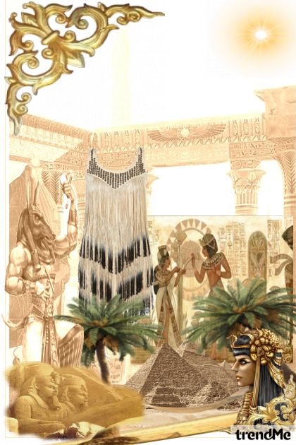 egyptic ethnic- Модное сочетание