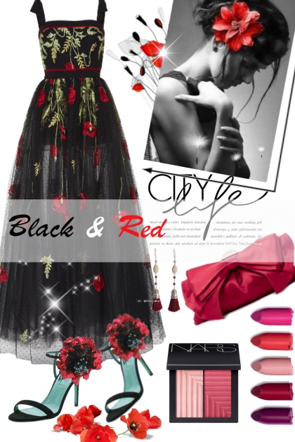 Black & Red- Модное сочетание