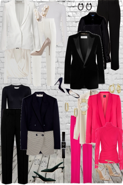 2022 Professional Suit Style- Combinaciónde moda