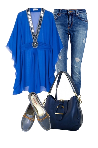 All blue- Fashion set