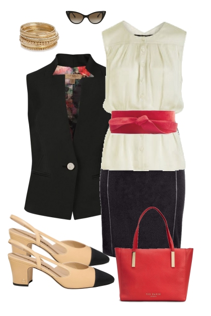 Chic office outfit