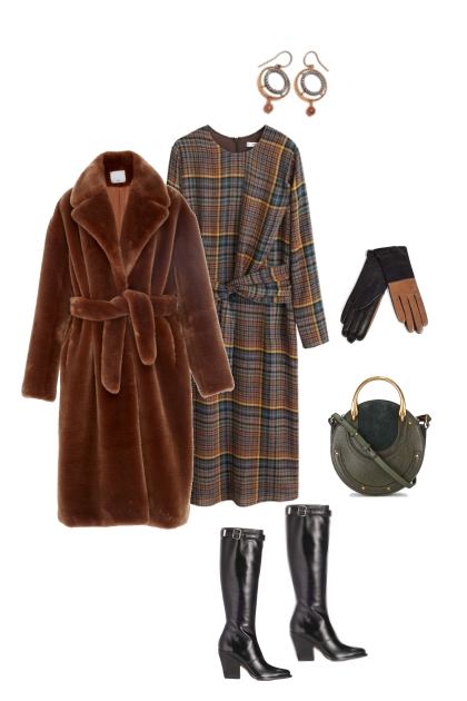 winter dress- Модное сочетание