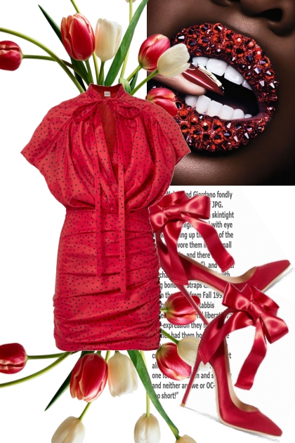 Red Tulip- Fashion set