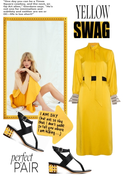 Yellow Swag- Fashion set