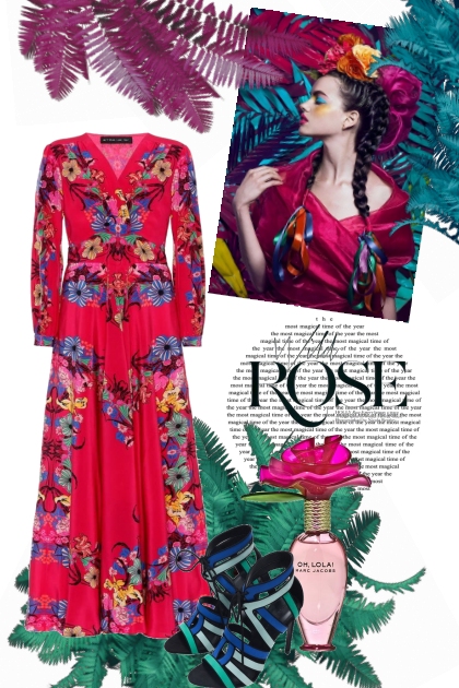 Wild Rose- combinação de moda