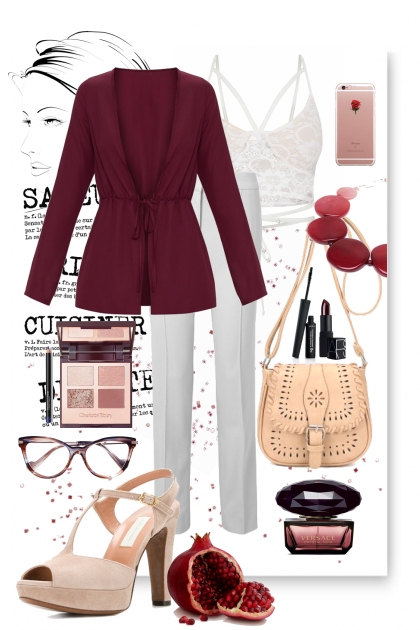 inspired by wine- Fashion set